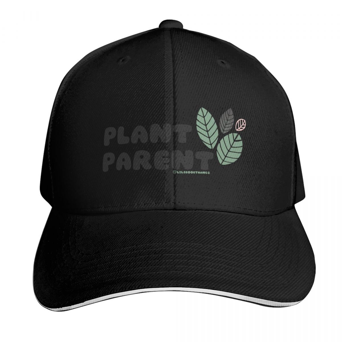 The Plant Parent - Planteneigenaar. v1 lilsboobthangs Baseball Cap Militaire