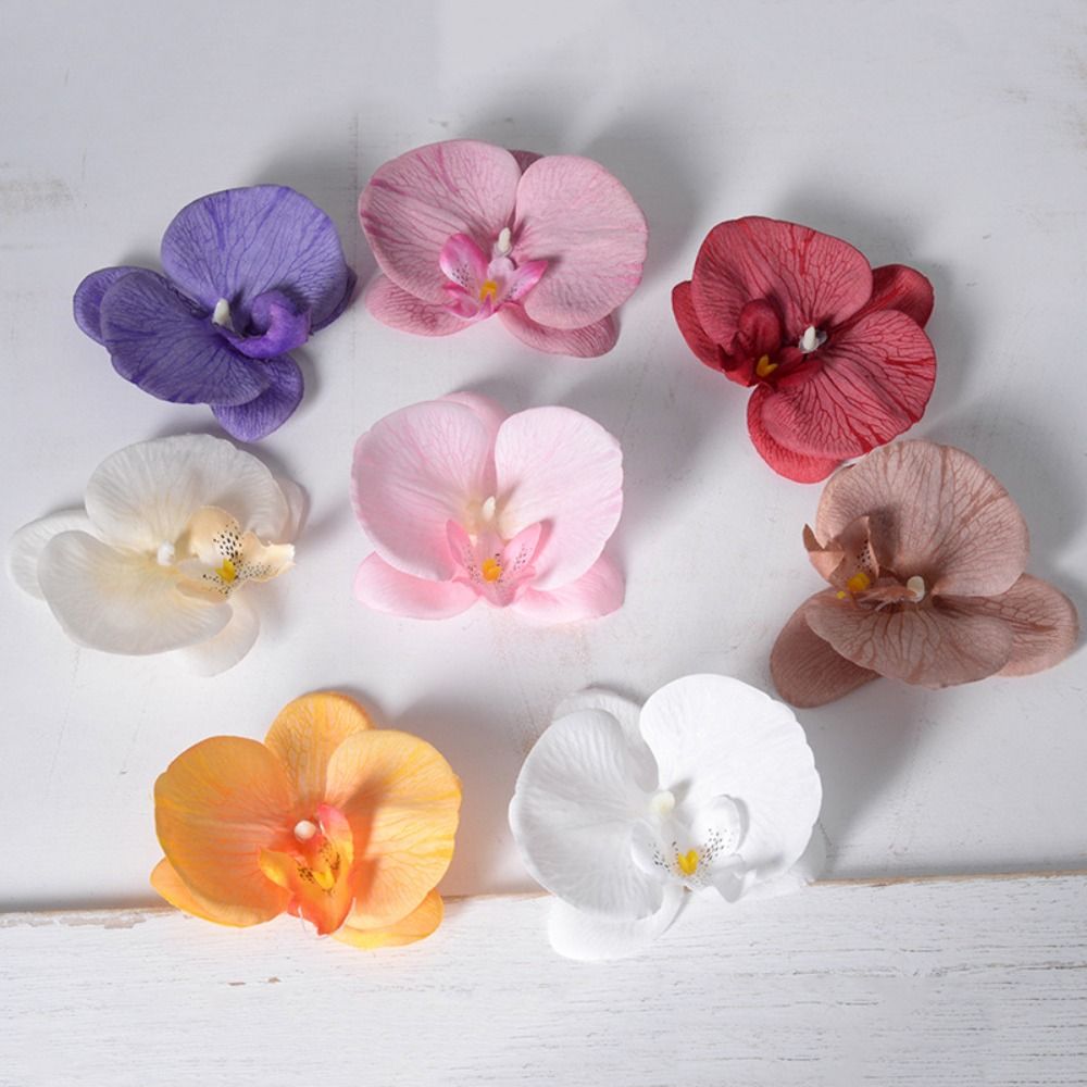 Orchid Phalaenopsis - DIY Phalaenopsis bloemhoofd handgemaakt mooie kunstmatige