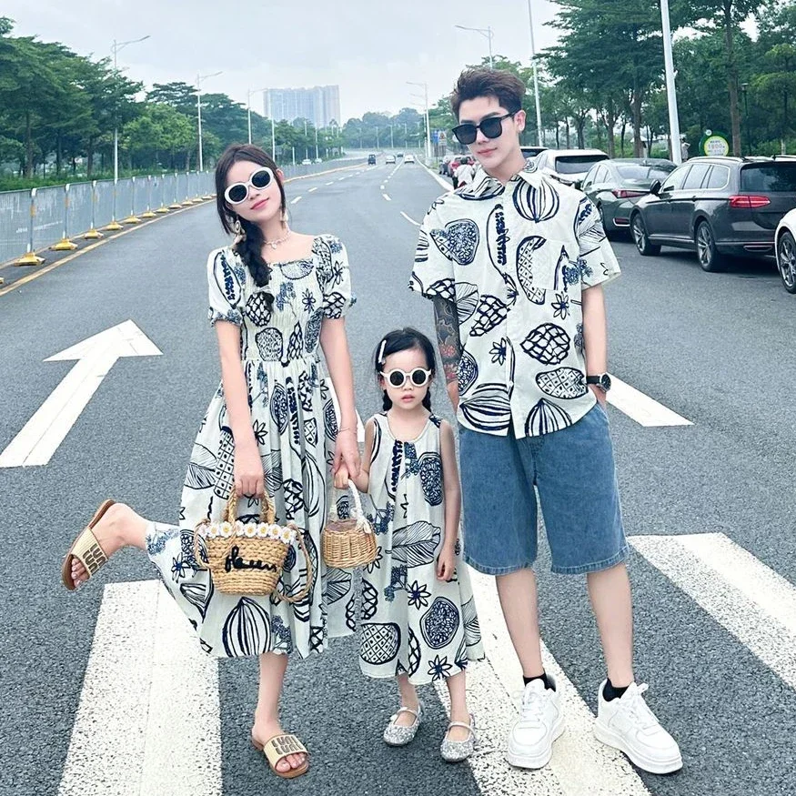 The Plant Parent - Vrouwen Kiel Jurken Koreaanse Zus Familie
