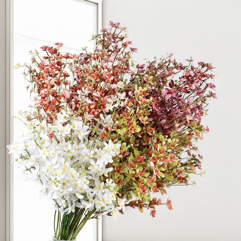 Orchid Phalaenopsis - 104 CM 5 Vork Kunstmatige Vlinder