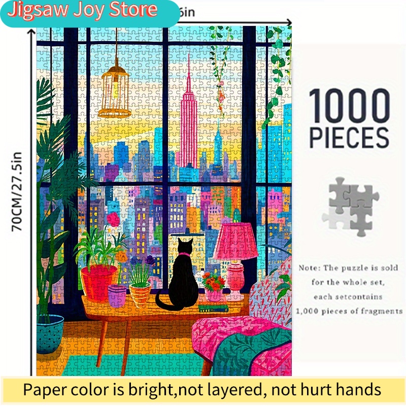 DIY-papierpuzzel, nachtzicht o - The Plant Parent recensie en prijs