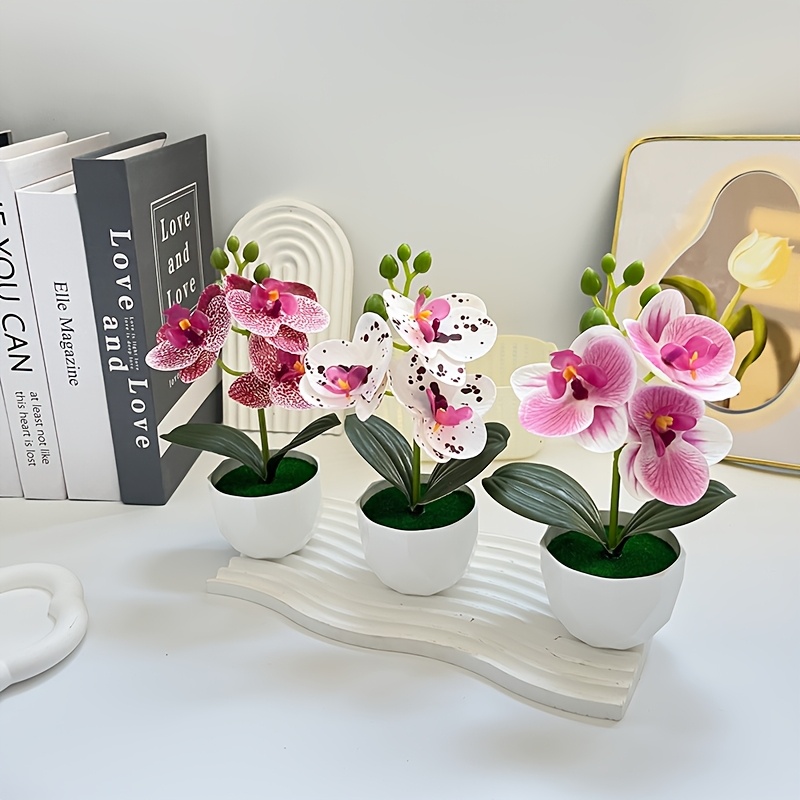 3 stuks Kunstmatige Phalaenops - Orchid Phalaenopsis recensie en prijs
