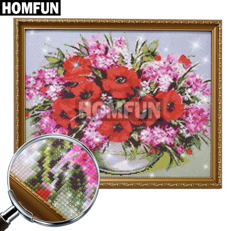 Homfun Diy Diamant Schilderij  - Orchid Phalaenopsis recensie en prijs
