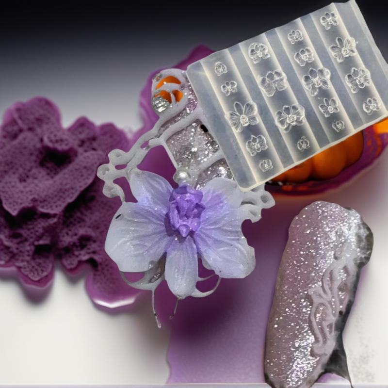 3D siliconen nagelvorm Phalaen - Orchid Phalaenopsis recensie en prijs