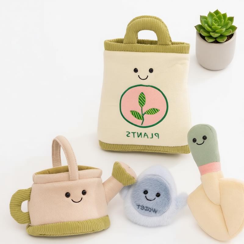 Knuffelplantentas met schep, g - The Plant Parent recensie en prijs
