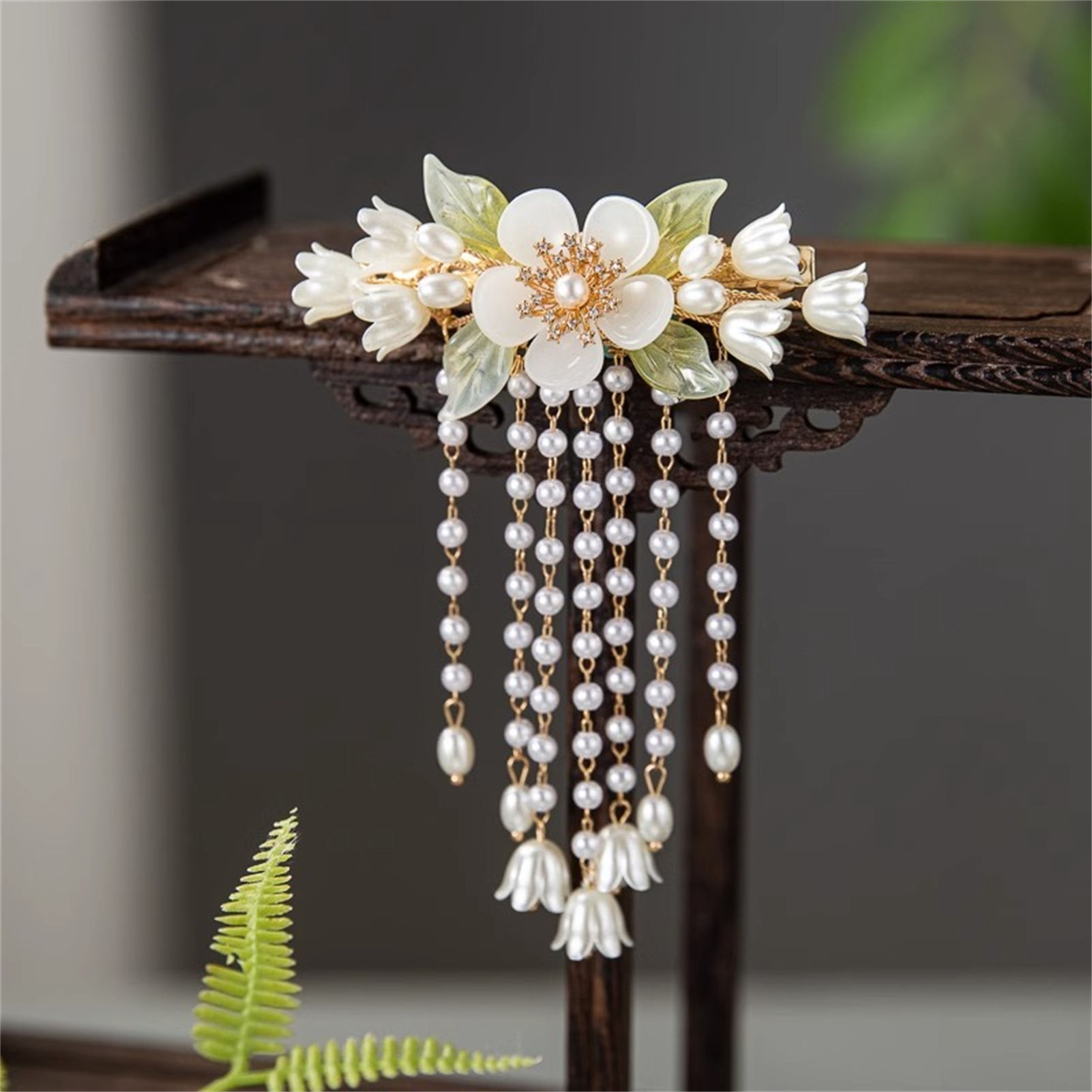 Vintage bloem kwastje haar cli - Orchid Phalaenopsis recensie en prijs